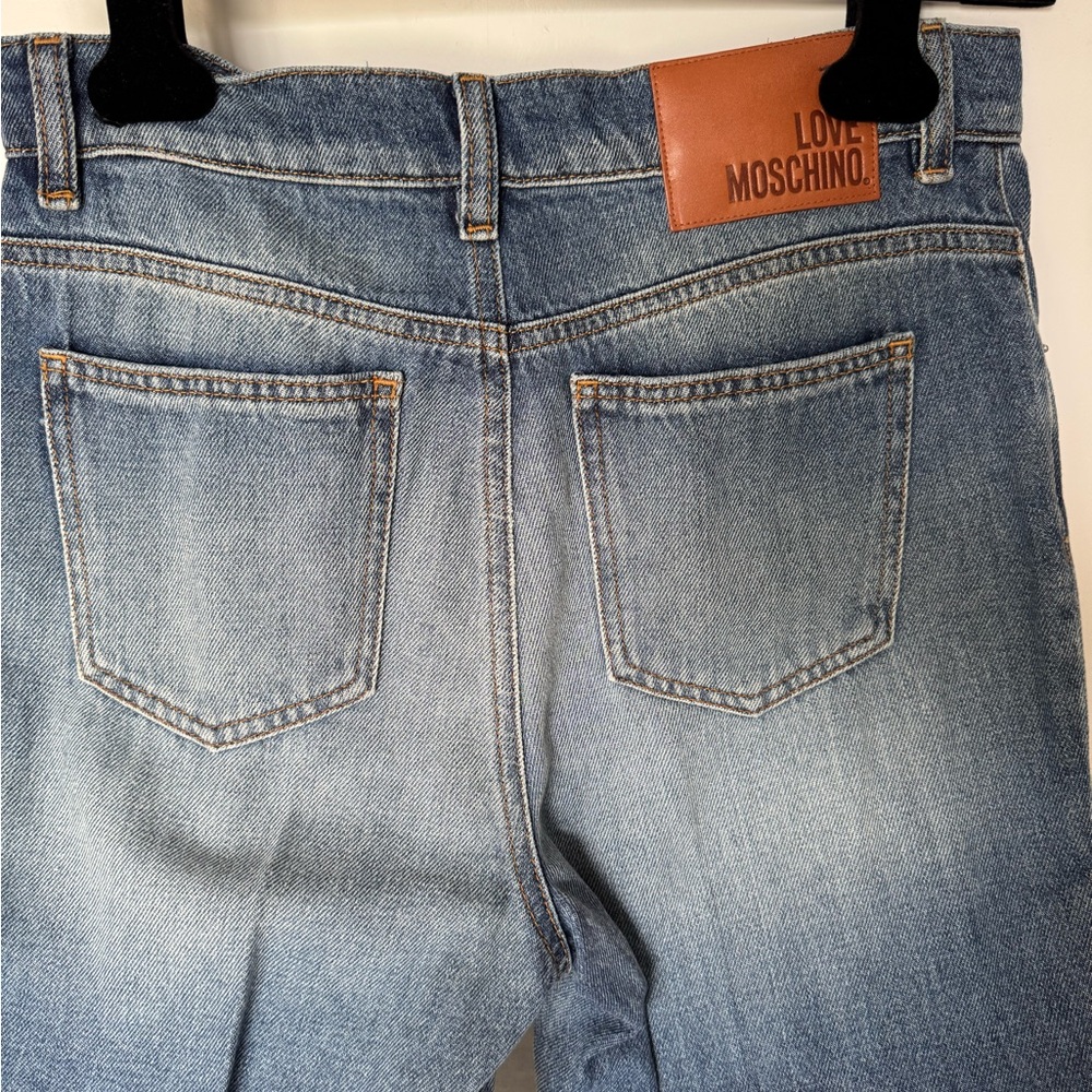 Love Moschino Light Blue Straight Jeans